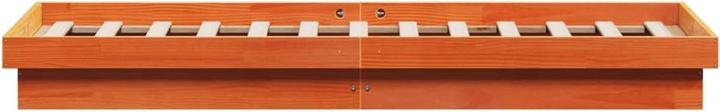 Immagine prodotto VidaXL Bett mit LED-Beleuchtung Kiefer (120 x 200 cm)