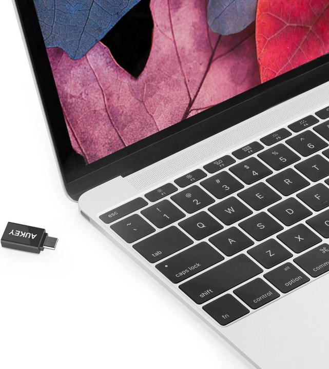 Immagine prodotto Aukey Adattatore da USB C a USB 3.0 (USB 3.0, 2.80 cm)