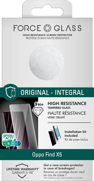 Image du produit Bigben Connected Protection d'écran en verre (1 pièce(s), Oppo Find X5)
