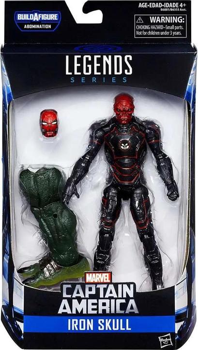 Actual product image Hasbro Captain America Civil War Marvel Legends Abomination Series Iron Skull Action Figure