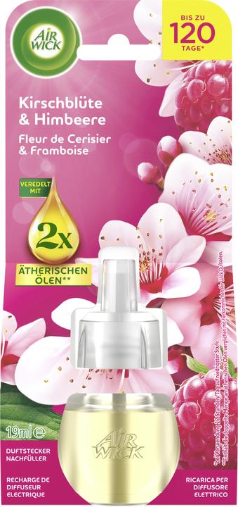 Image du produit Air Wick Recharge de parfum Fleur de cerisier & Framboise 19ml
