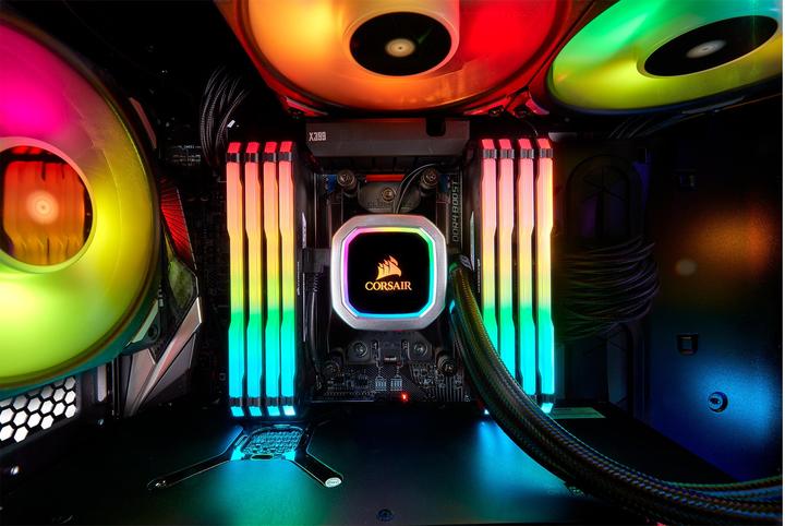 Image du produit Corsair H100i RGB Platine