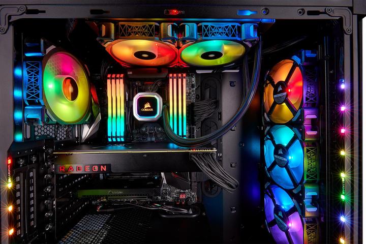 Image du produit Corsair H100i RGB Platine