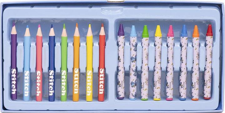 Actual product image Dick Smith Lilo & Stitch colouring case with drawer - Disney