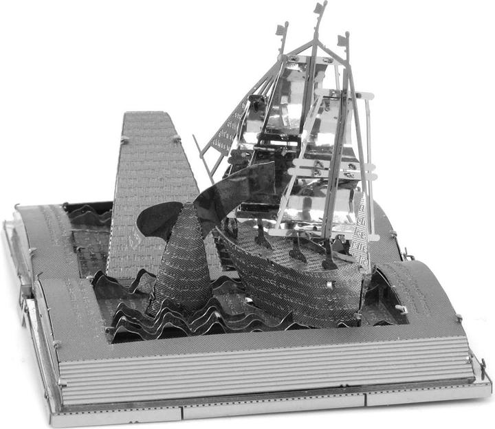 Actual product image Metal Earth constructie speelgoed Moby Dick Book Sculpture
