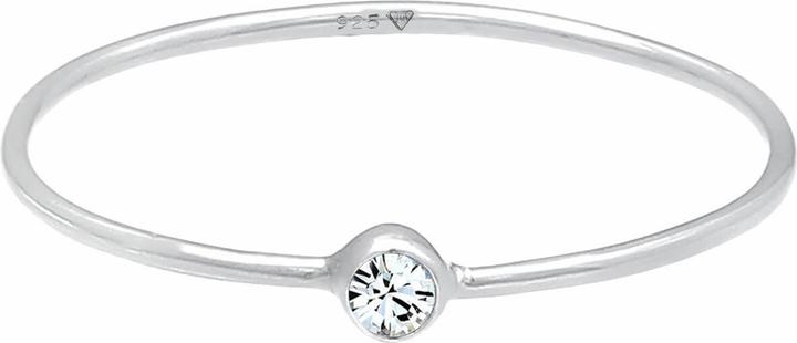 Produktbild Elli Solitär-Ring (50, 925 Silber)
