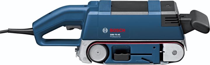 Actual product image Bosch Professional Belt sander GBS 75 AE, with case, fabric sanding belt, dust bag, graphite plate (Belt sanders, 750 W)