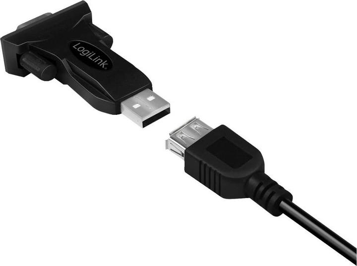 Image du produit LogiLink USB 2.0 zu (USB 2.0, RS-232, 15 cm)
