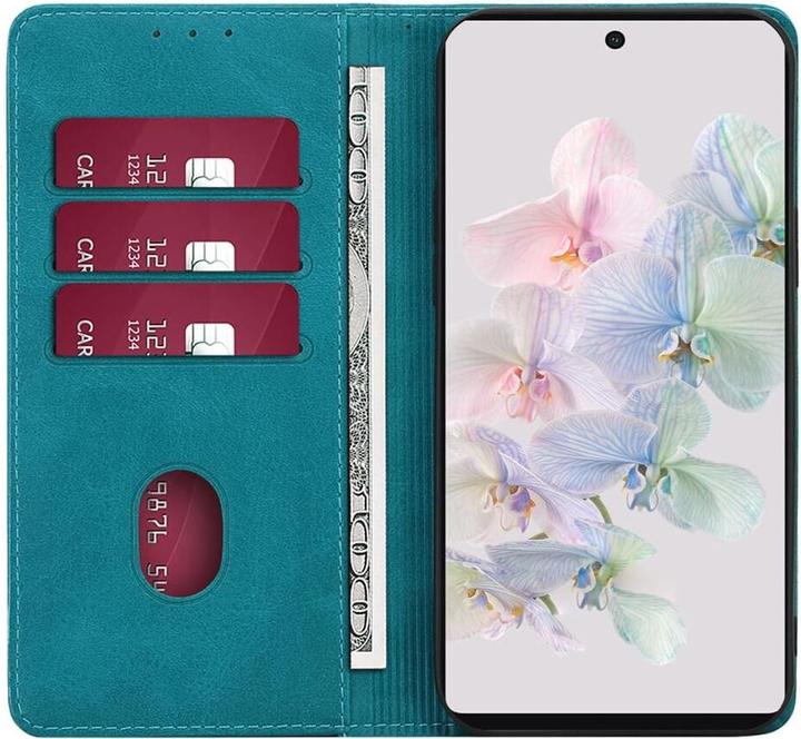 Produktbild Cover-Discount Google Pixel 7a - Stand Flip Case Hülle hellblau (Google Pixel 7a)