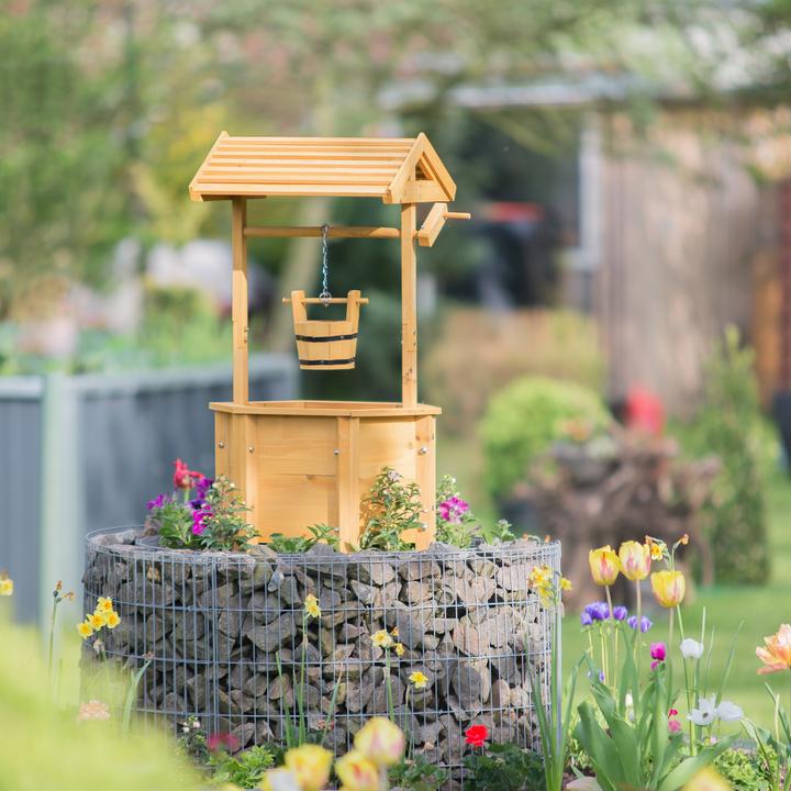 Produktbild Relaxdays Dekobrunnen Garten