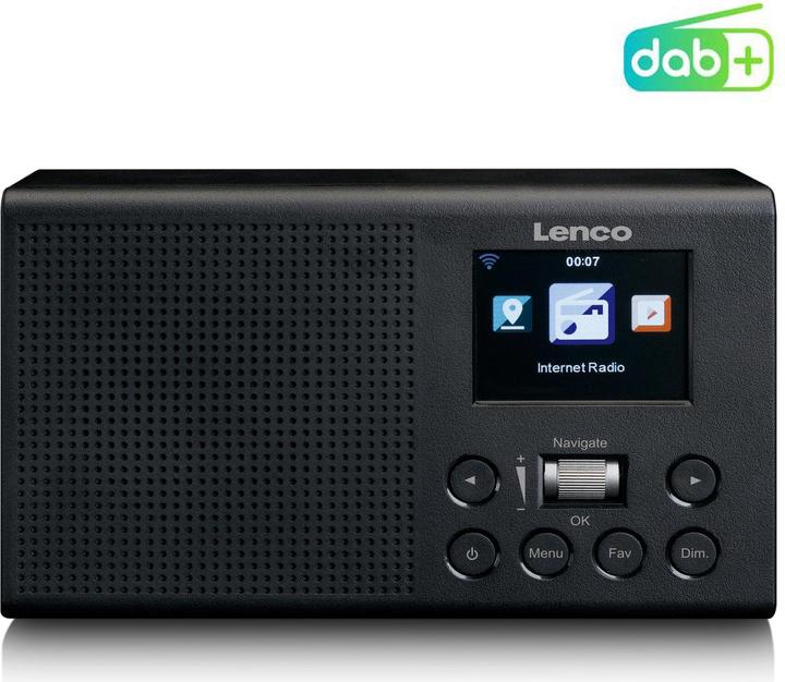 Produktbild Lenco DIR-60BK (DAB+, Internetradio, WLAN)