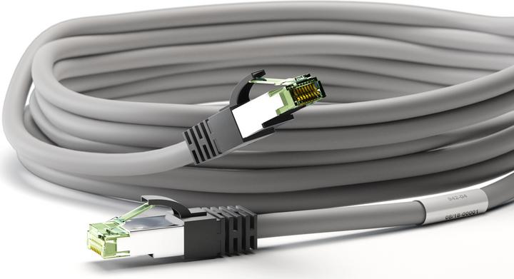 Image du produit Goobay Câble réseau (S/FTP, CAT8.1, 1 m)