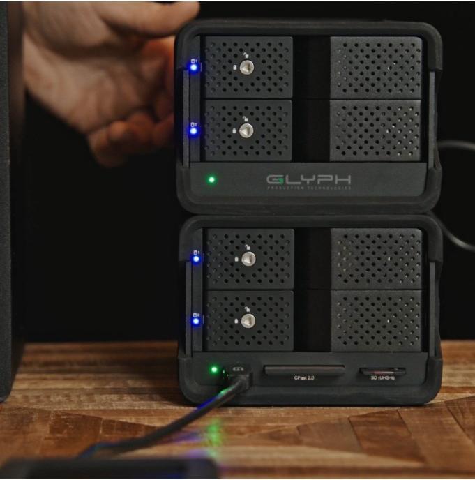 Produktbild Glyph Blackbox PRO RAID 24TB, Enterprise Class, USB-C (3.1, Gen 2) (24 TB)