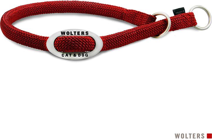 Actual product image Wolters K2-Rope Programme Half-Check Collar 50 cm x 1,3 cm red (Dog)