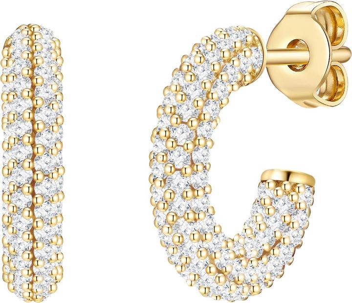 Image du produit Glanzstücke München Femmes argent sterling zirconium or jaune - 28983 (Argent Sterling)