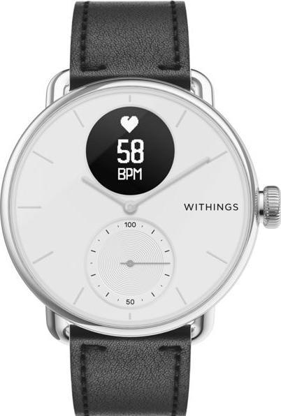 Image du produit Withings Bracelet (18 mm, Acier inoxydable, Vélin)
