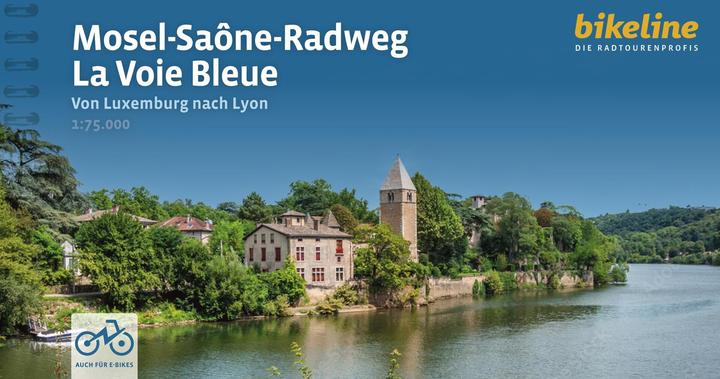 Image du produit Mosel-Saône-Radweg • La Voie Bleue (Allemand, Maison d'édition Esterbauer, 2024)