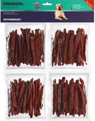 Produktbild Premiere Entenbrust Streifen (Junior, Senior, Adult, 4 Stk., 250 g)