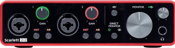 Produktbild Focusrite Scarlett 2i2 3rd Gen (USB)