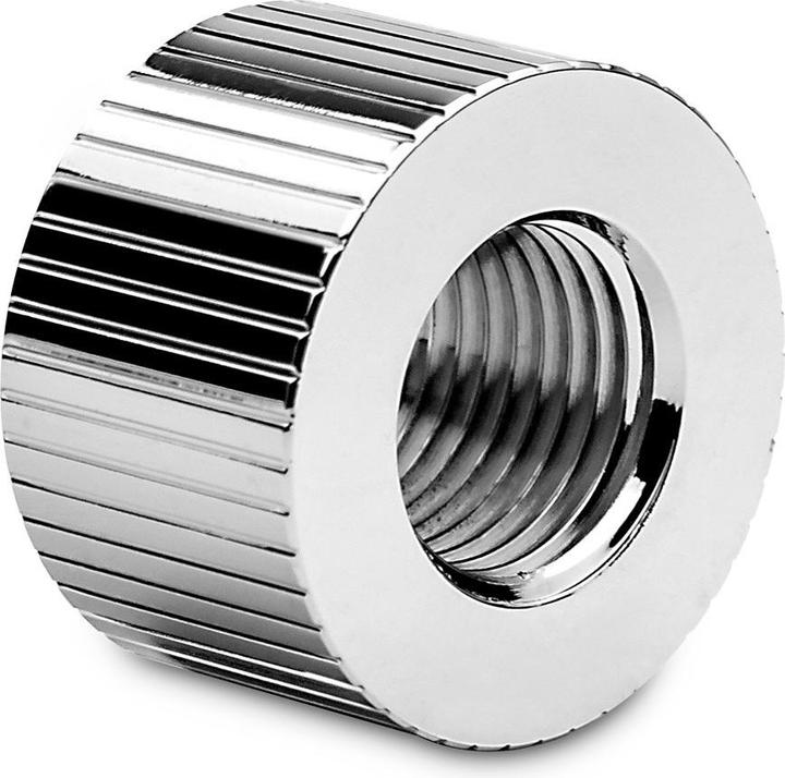 Actual product image EKWB EK-Quantum Torque G1/4 inch extension straight MF 14 - nickel