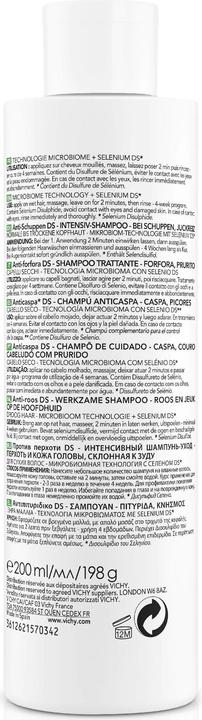 Actual product image Vichy Dercos Anti-Schuppen Shampoo trockene Kopfhaut (200 ml, Liquid shampoo)