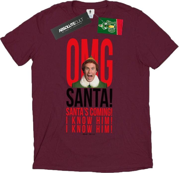 Produktbild Elf OMG Santa I Know Him TShirt (XL)