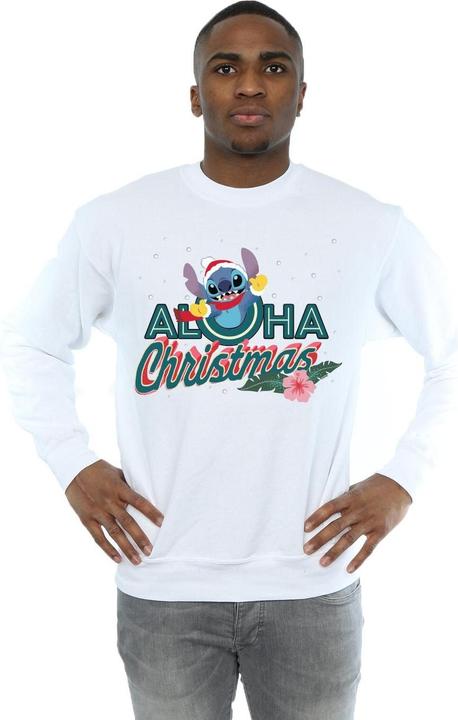 Immagine prodotto Disney Lilo And Stitch Aloha Christmas Felpa Uomo (XXL)