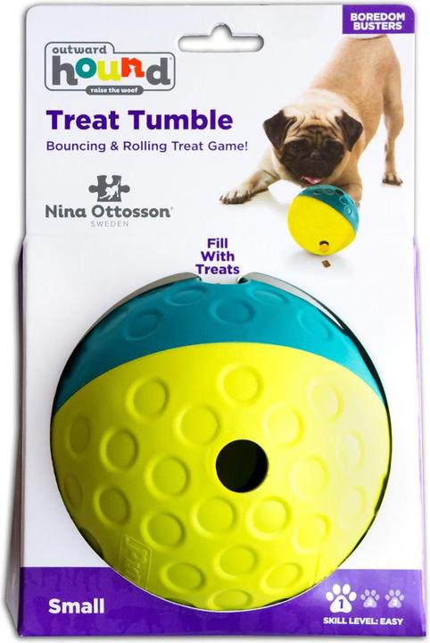 Actual product image Nina Ottosson Treat Tumble smallLevel 1 (Intelligence toy dog)
