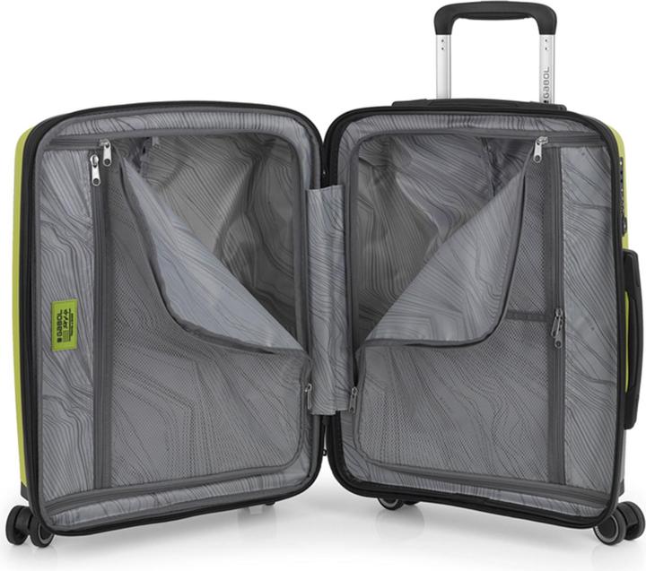 Produktbild Gabol Shinyuu 4 Rollen Kofferset 3-teilig mit Dehnfalte (220 l, XL (ab 115l))