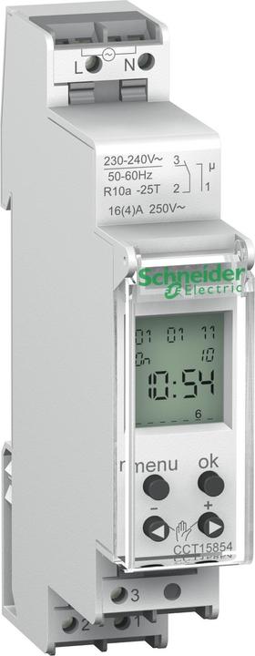 Actual product image Schneider Electric Acti 9 IHP Digital Time Switch 18mm 1CO