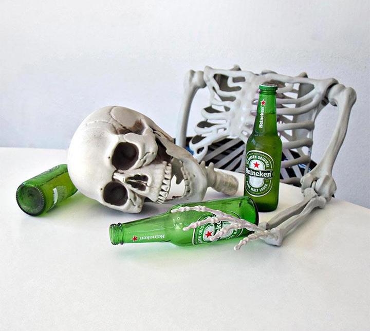 Actual product image TOP Life size skeleton