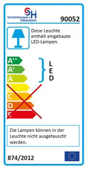 Label énergétique Scharnberger+Hasenbein 90052 Mini spot LED en saillie 57,5x80mm (90 lm)