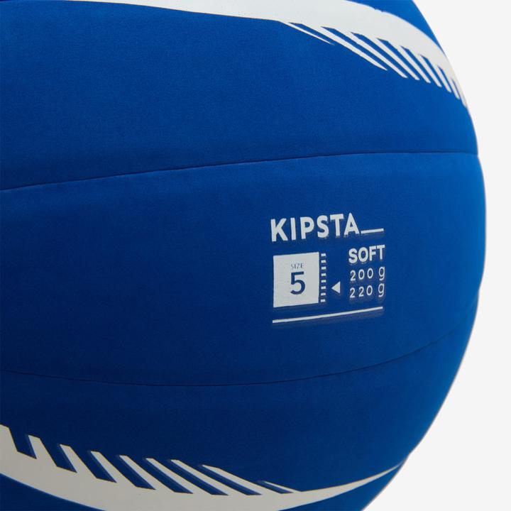 Image du produit Kipsta Volleyball 200 / 220 g Ball VB500 Soft - Blue/White (5)