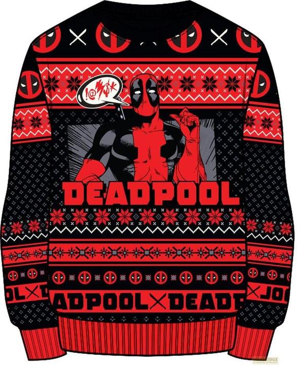Heroes Inc Deadpool Sweatshirt Jumper Show Off Grösse XL (XL)
