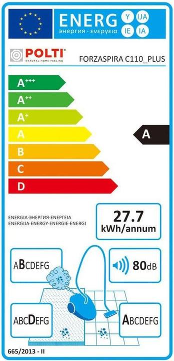 Actual product image Polti Forzaspira C110 Plus