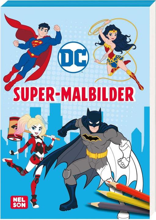 Actual product image DC Superheroes: Super colouring pictures