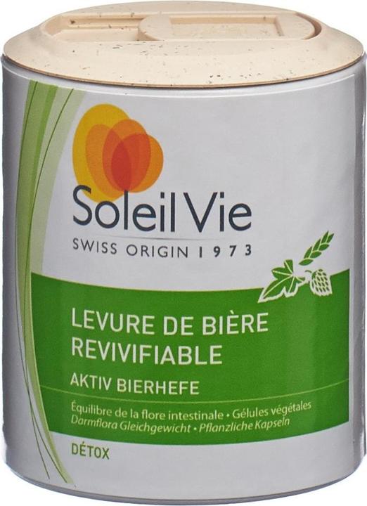 Produktbild Soleil Vie Aktivbierhefe Kapsel 400 mg (75 Stück, Kapseln, 60 g)