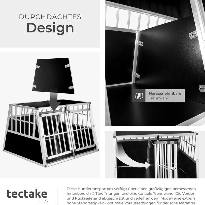 Immagine prodotto tectake Doppio (Cane, Chiusura di sicurezza)