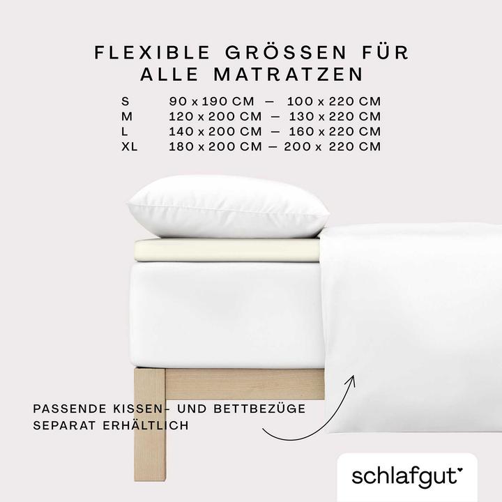 Immagine prodotto schlafgut Pure Topper (90 x 190 - 100 x 220 cm)