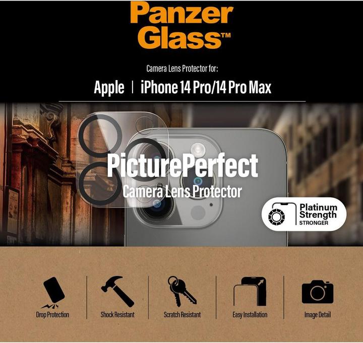 Image du produit PanzerGlass Protecteur de caméra (1 pièce(s), Apple iPhone 14 Pro, Apple iPhone 14 Pro Max)