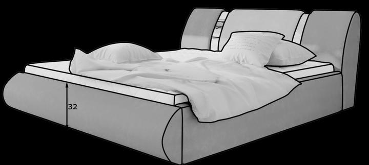 Produktbild ELTAP Flavio mit Stauraum (160 x 200 cm)