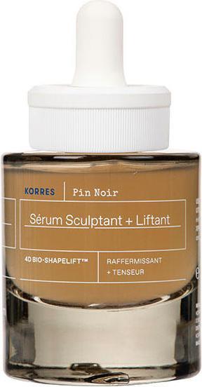 Actual product image Korres Black Pine 4D BioShapeLift™ Sculpt + Lift Serum (30 ml)