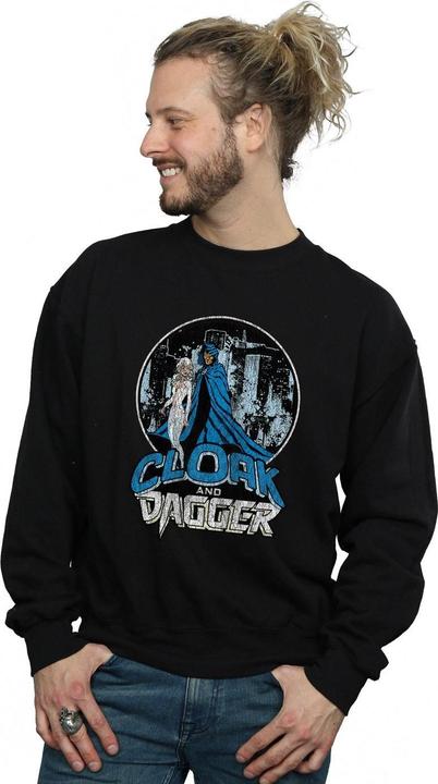 Immagine prodotto Cloak And Dagger Retro Felpa Uomo (XXL)