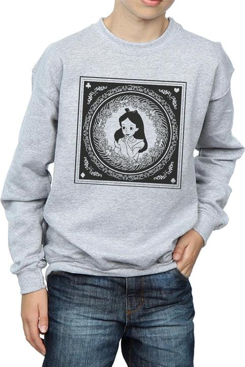 Produktbild Disney Jungen Alice im Wunderland Box Sweatshirt (116)