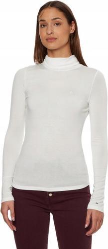 Produktbild Tommy Hilfiger Rollkragenpullover für Damen, schmaler Rollkragenpullover aus weichem Tencel (M)