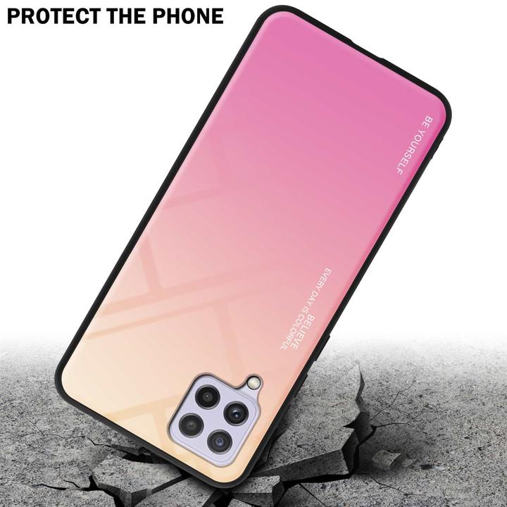 Image du produit Cadorabo TPU 2 couleurs Housse en verre (Samsung Galaxy M22, Samsung Galaxy A22, Samsung Galaxy A32)