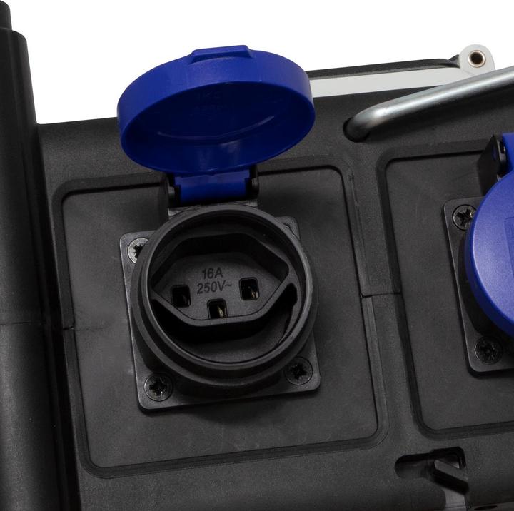 Actual product image Brennenstuhl Compact power distributor BSV 3 - FI/16 IP44, 1x CEE plug 16 A/415 V (IP44), sockets 3x CEE (7 x, Type 13)