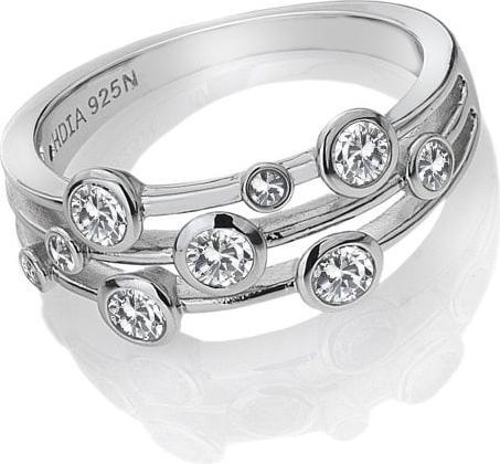 Immagine prodotto Hot Diamonds Anello di lusso in argento con topazio e diamante Willow DR207 - Circuito: 58 mm (58, 925 Argento)