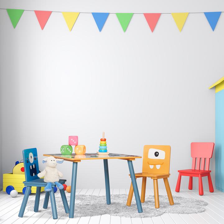 Produktbild Relaxdays 3-tlg. Kindersitzgruppe (Kindertisch)