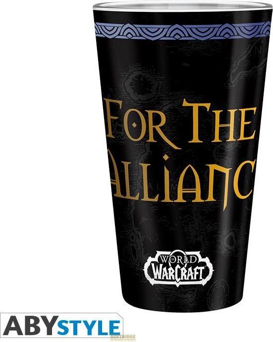 Image du produit ABYstyle WORLD OF WARCRAFT - Grand verre - 400ml - Alliance - box x2